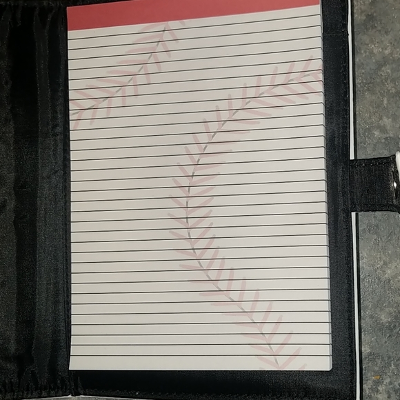NEW Baseball team journal with notepad - Picture 3 of 4